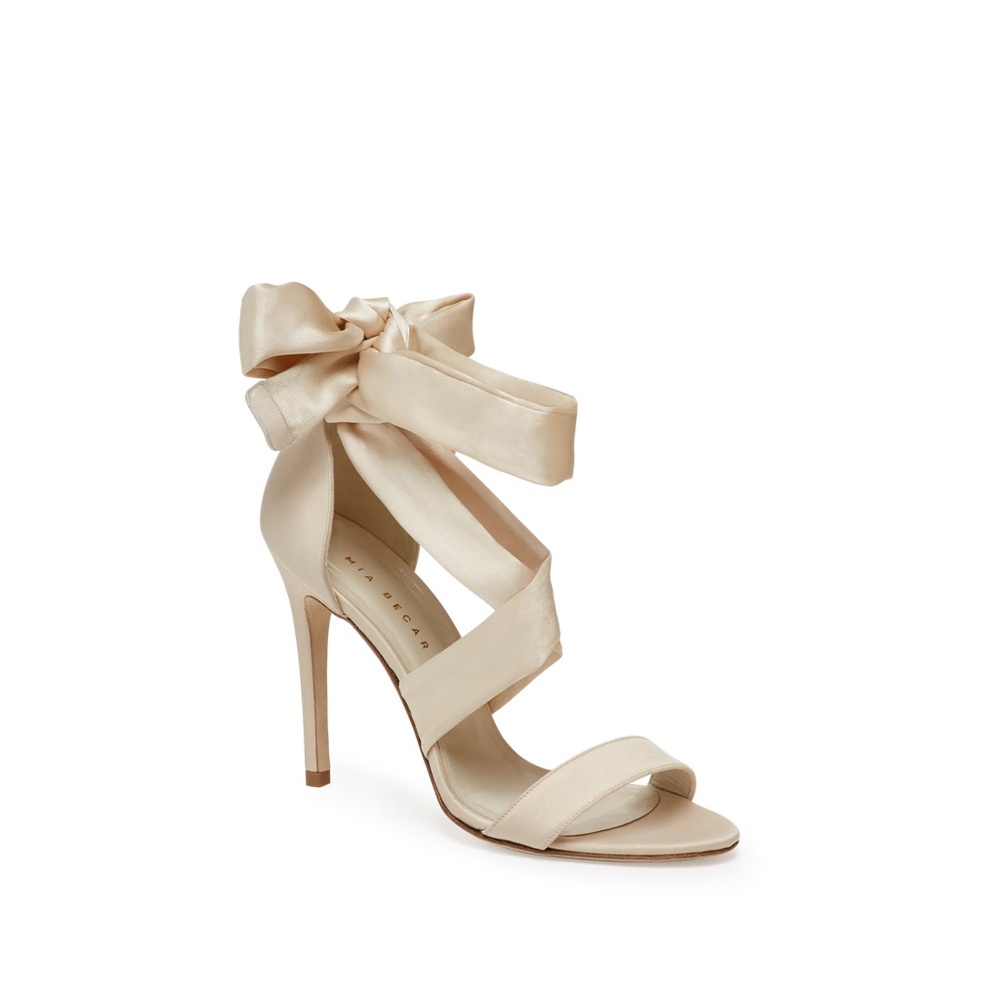 NWT Allie Satin Lace-up